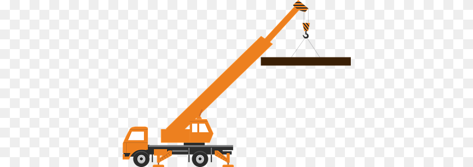 Large Construction, Construction Crane, Bulldozer, Machine Png Image