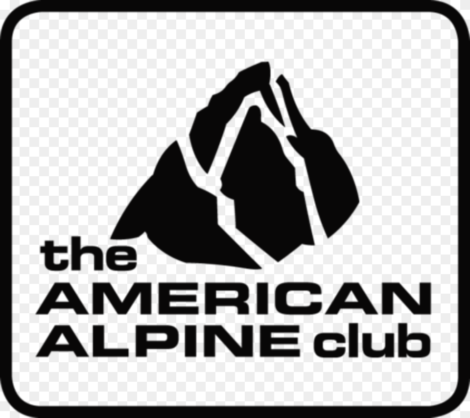 Large American Alpine Club Logo, Person, Body Part, Hand, Bag Png
