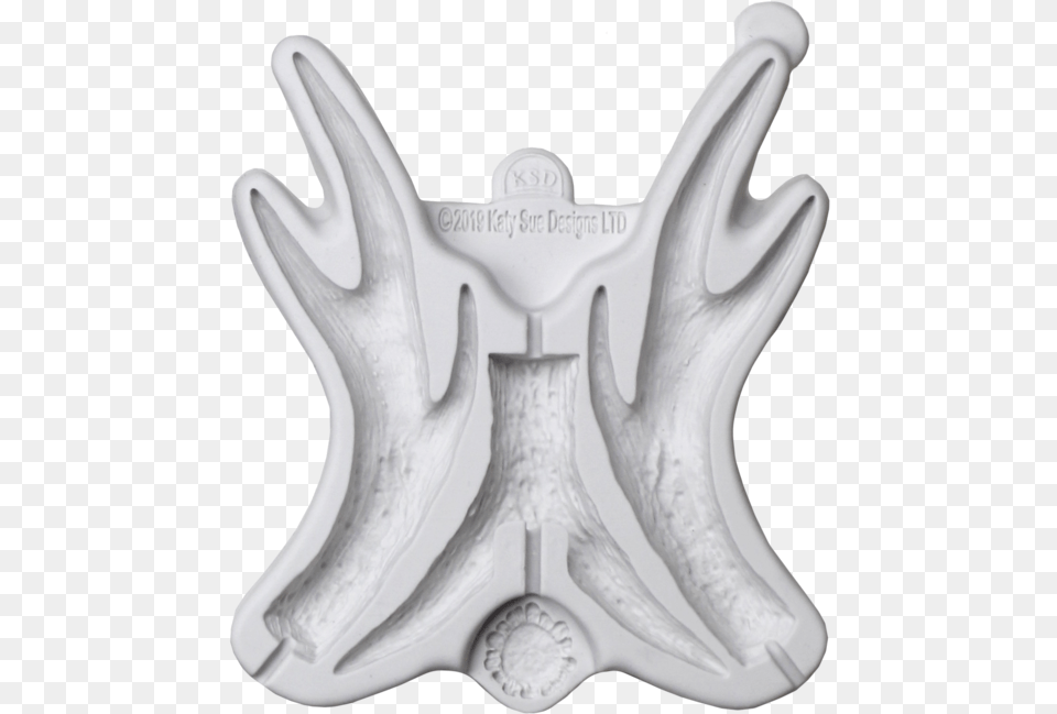 Large Antlers Mould Emblem, Logo Png