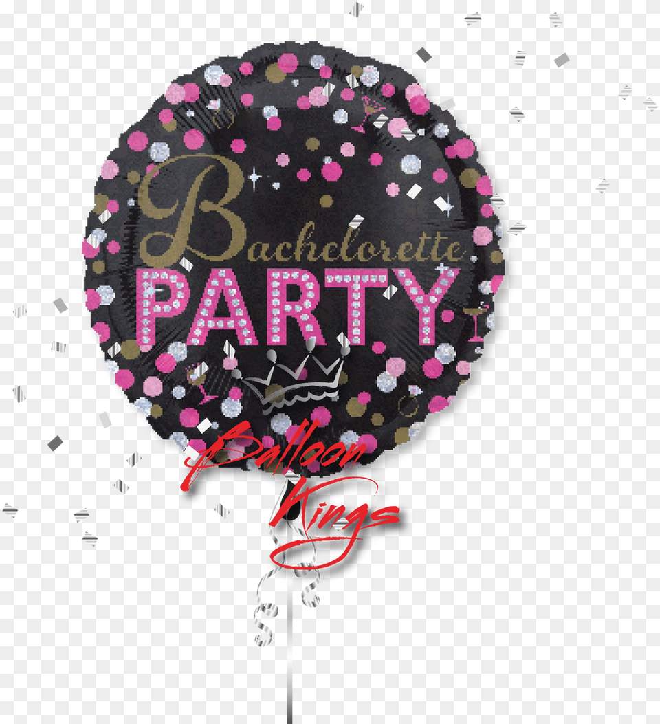 Large Bachelorette Sassy Party Bachelorette Party Foil Balloon, Confetti, Paper Png Image