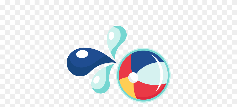 Large Beach Ball Clipart, Art, Graphics, Logo Png