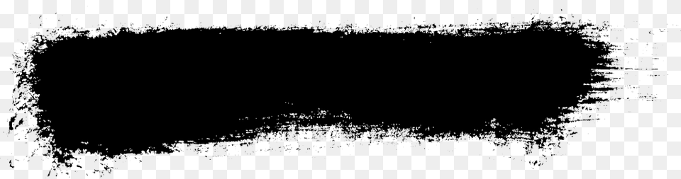 Large Black Grunge Banner, Silhouette Free Png