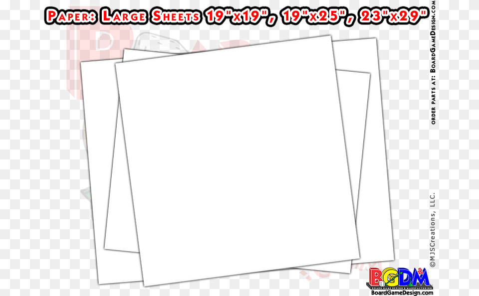 Large Blank Paper Sheets Parallel, White Board Free Png