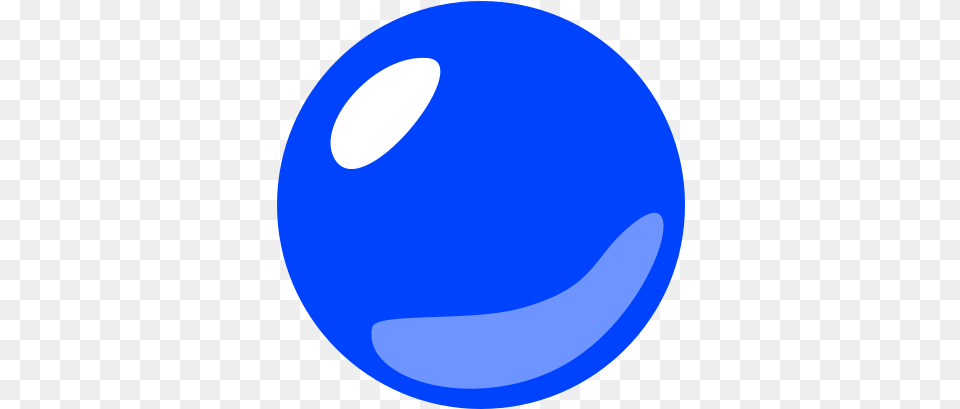 Large Blue Circle Emoji For Facebook Email U0026 Sms Id Sticker Azul, Sphere, Astronomy, Moon, Nature Free Png Download