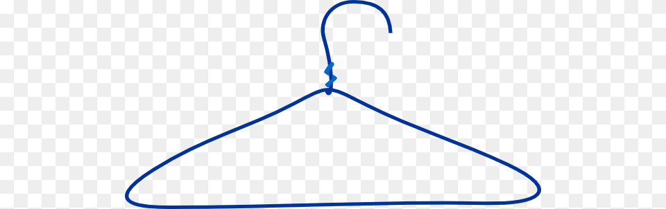 Large Blue Clothes Hanger Clip Art, Bow, Weapon Png Image