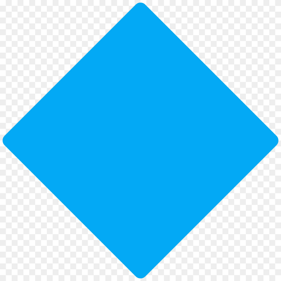 Large Blue Diamond Emoji Clipart, Blackboard Free Png Download