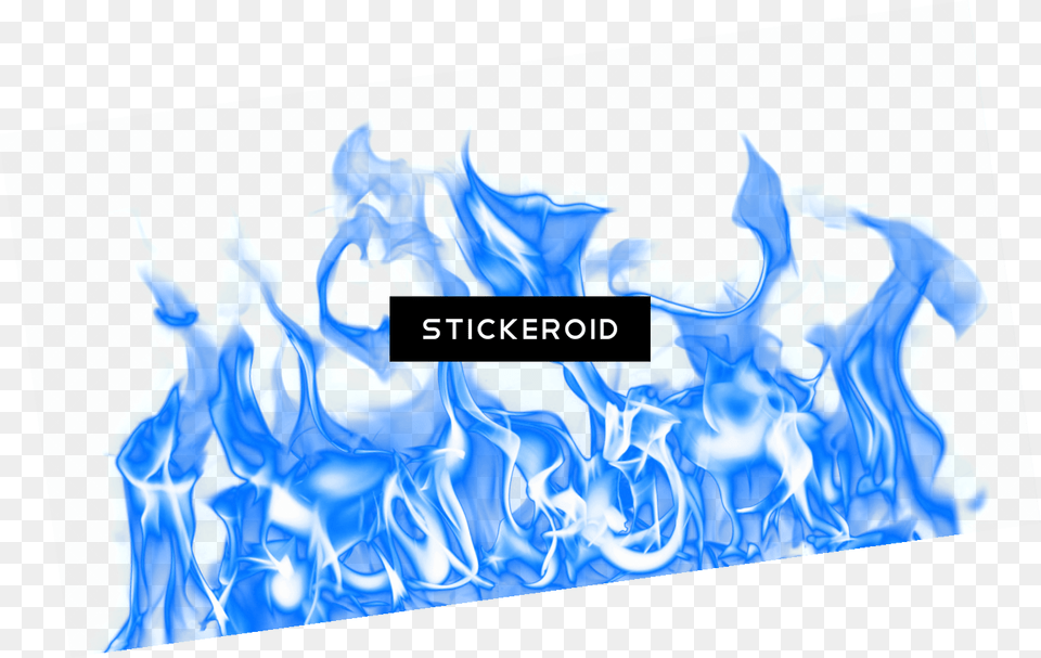 Large Blue Fire Blue Fire Hd, Flame, Person Free Png Download