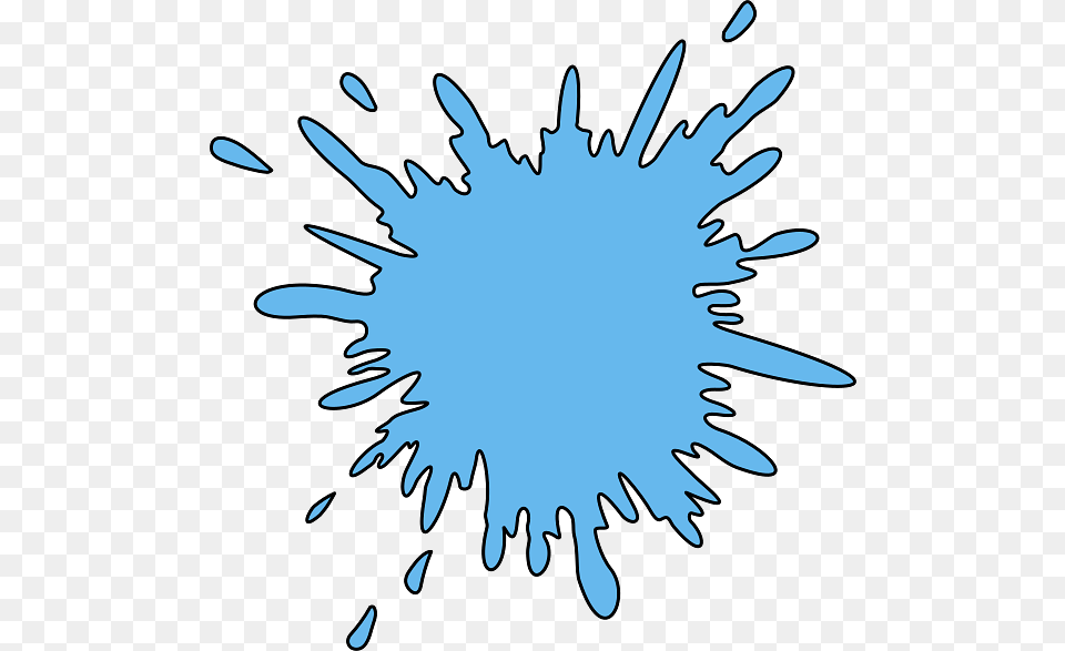 Large Blue Paint Splatter, Stain, Outdoors, Nature Png