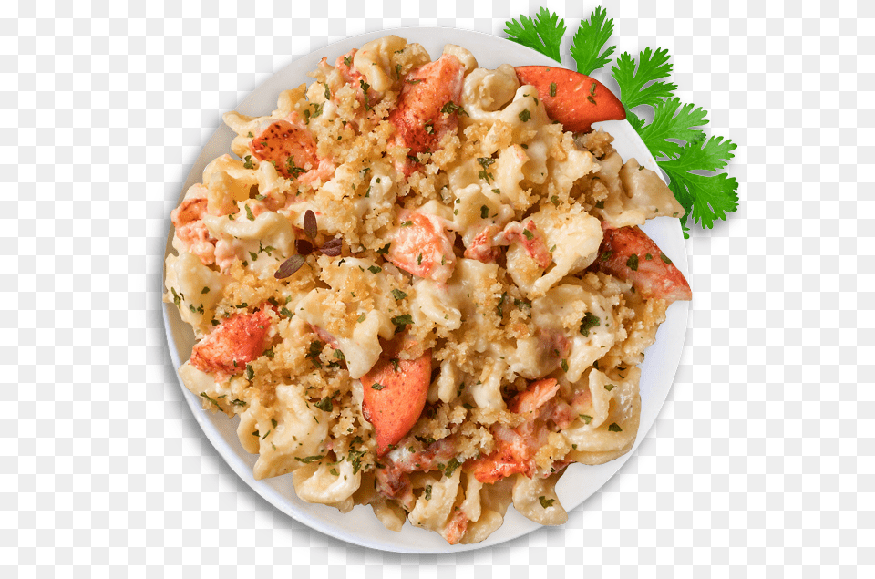 Large Bowl Of Lobster Mac And Cheese Pasta Salad, Food, Food Presentation, Plate, Mac And Cheese Png
