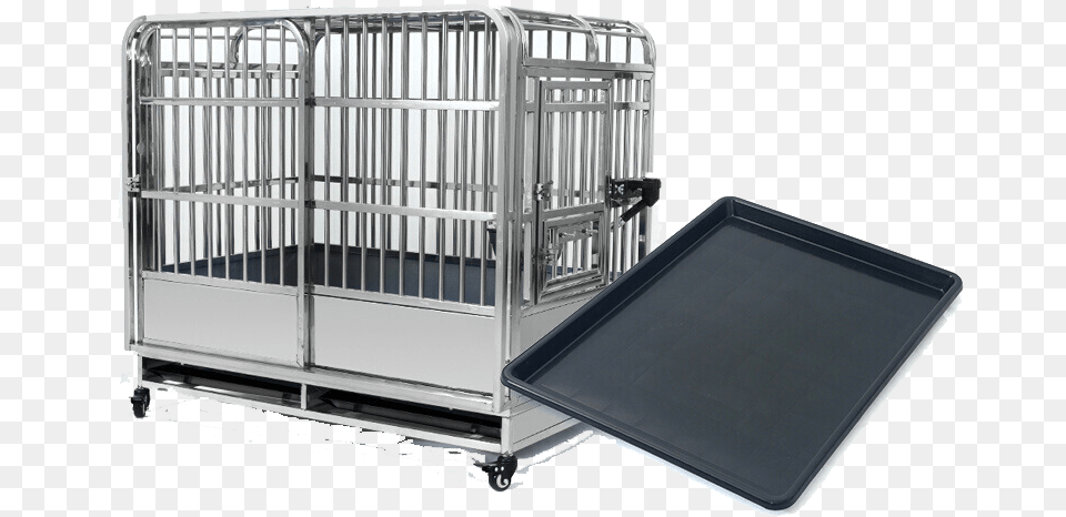 Large Cage Dog Cage Large And Medium Dogs Stainless Dog, Crib, Furniture, Infant Bed, Den Free Png