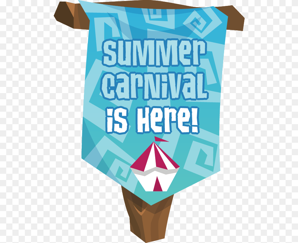 Large Carnival Banner, Food, Cream, Dessert, Text Png Image