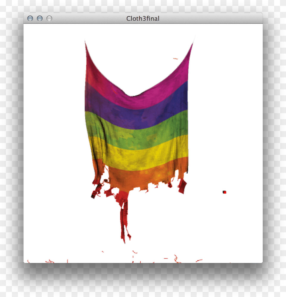 Large Central Tear Torn2 Graphic Design, Dye, Flag Free Png Download