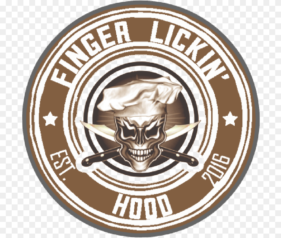 Large Chef Skull, Emblem, Logo, Symbol, Architecture Free Png Download