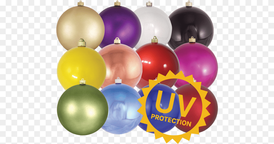 Large Christmas Ornaments In A Grid With A Stamp That Christmas Ornament, Balloon, Sphere Free Png