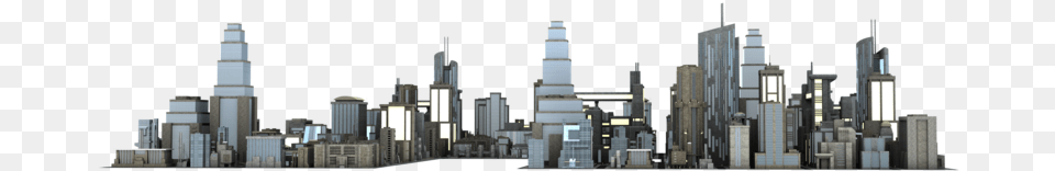 Large City Buildings Cut Out Building, Architecture, Metropolis, High Rise, Urban Png