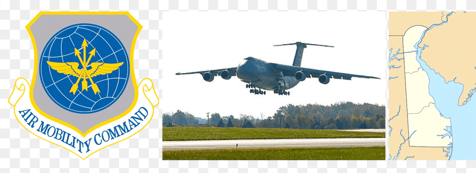 Large Concrete Runway Project At Dover Afb Scheduled Wide Body Aircraft, Airplane, Transportation, Vehicle, Warplane Free Png Download