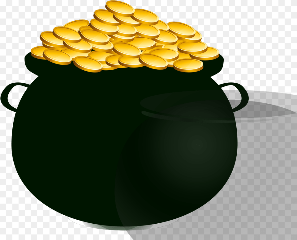 Large Cooking Pot Svg Clip Art For Web Clip Pot Of Gold, Ammunition, Weapon, Food, Grain Free Transparent Png