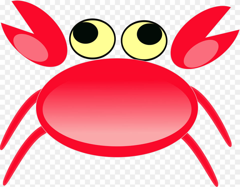 Large Crab With Big Eyes Clipart, Food, Seafood, Animal, Invertebrate Free Png Download