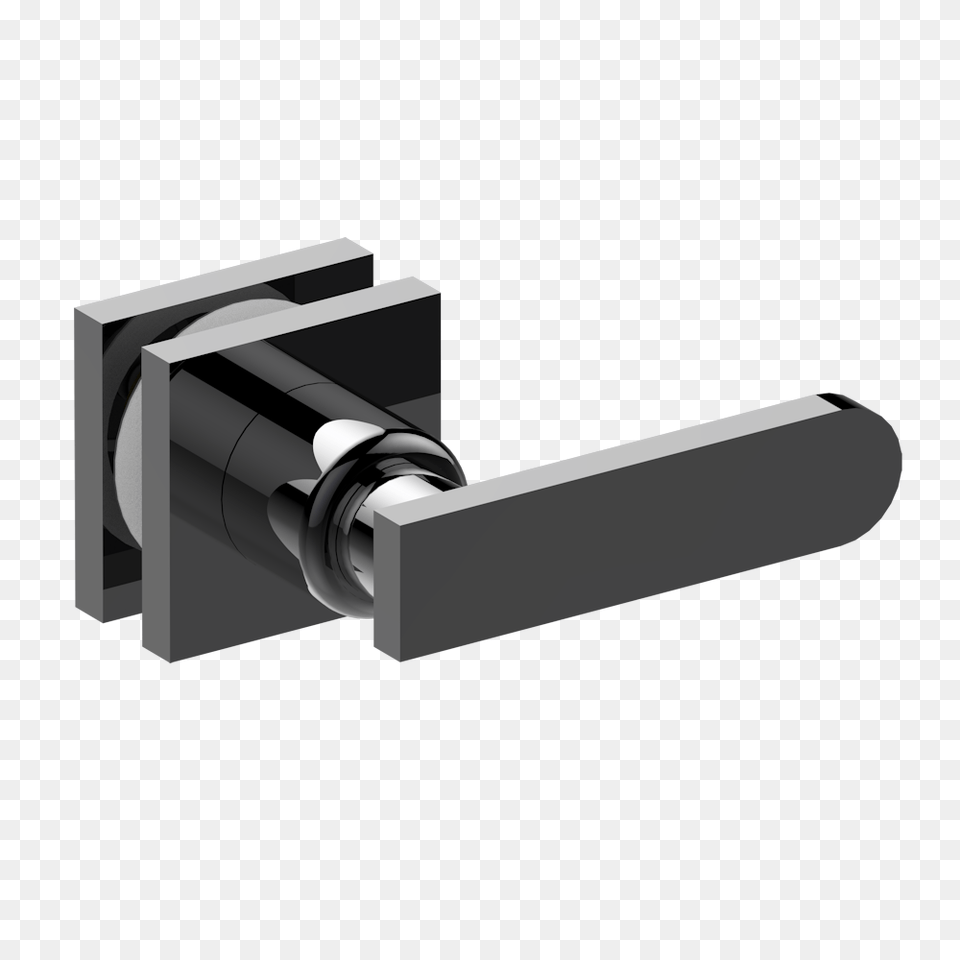 Large Door Knob Profil Metal With Lever Thg, Handle, Sink, Sink Faucet, Blade Png Image