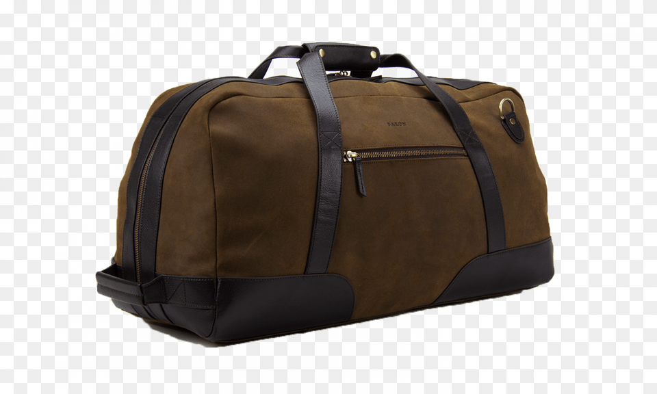 Large Duffel Bag Brown Suede Duffel Bag, Accessories, Handbag, Baggage Free Transparent Png