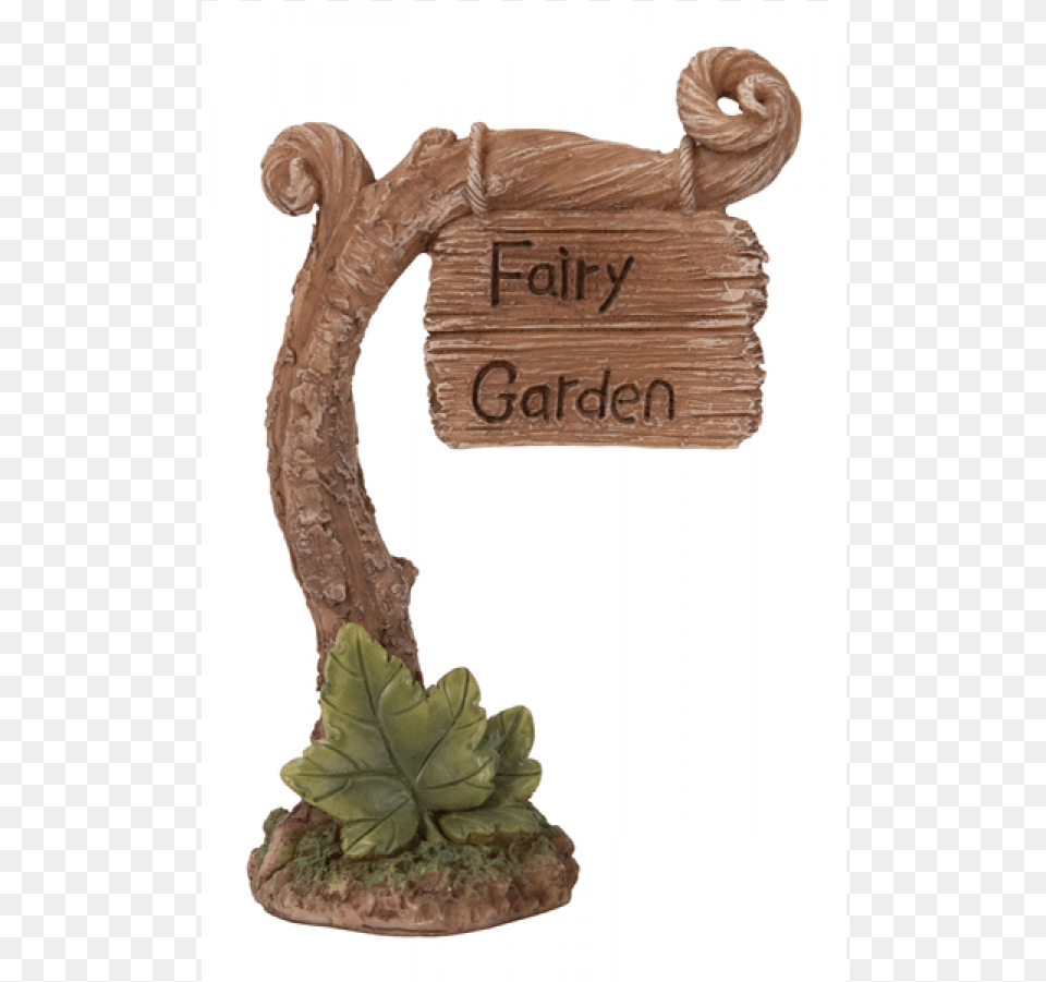 Large Fairy Garden Sign Fairy, Wood, Leaf, Plant Free Png