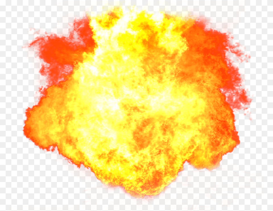 Large Fire Explosion Flame Full Hd, Bonfire Free Png