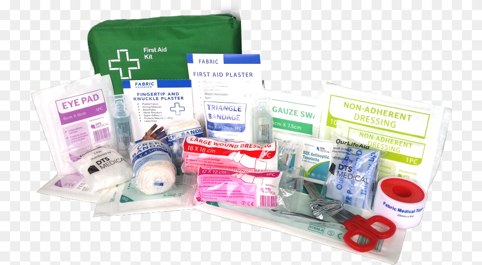 Large First Aid Kit First Aid Kit, First Aid, Bandage Free Png Download