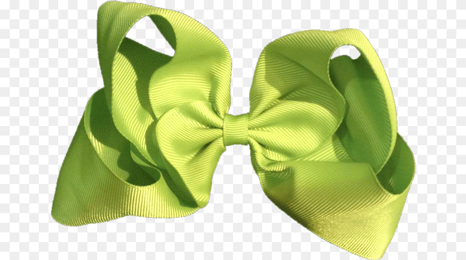 Large Flat Hair Bow Green, Accessories, Formal Wear, Tie, Bow Tie Free Png