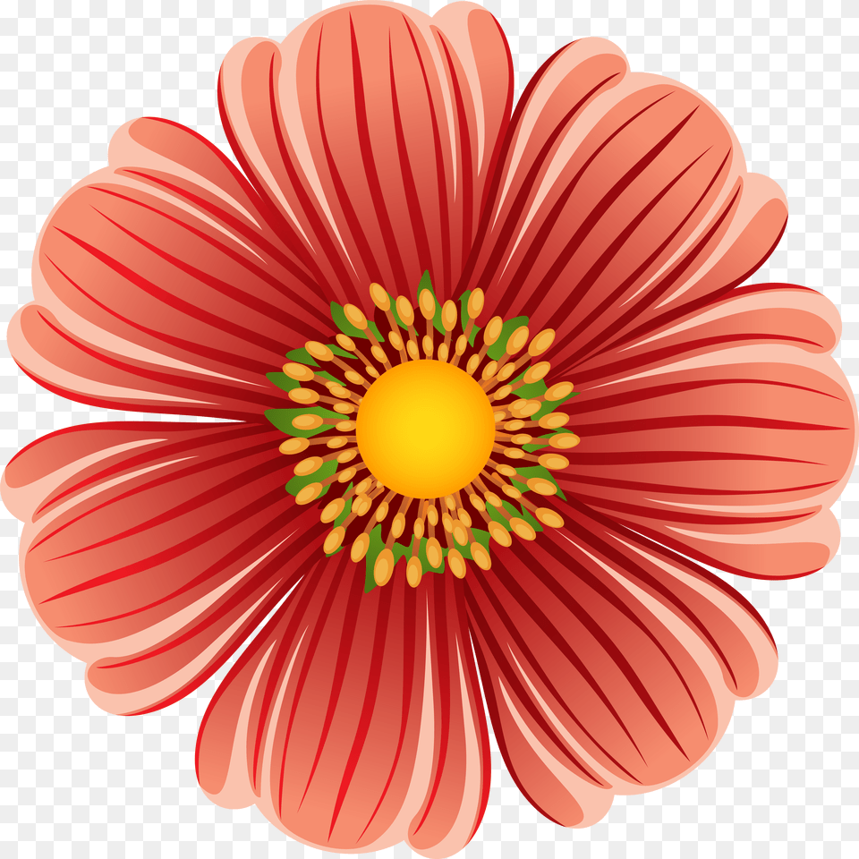 Large Flower Transparent Clip Art, Anemone, Anther, Dahlia, Daisy Free Png