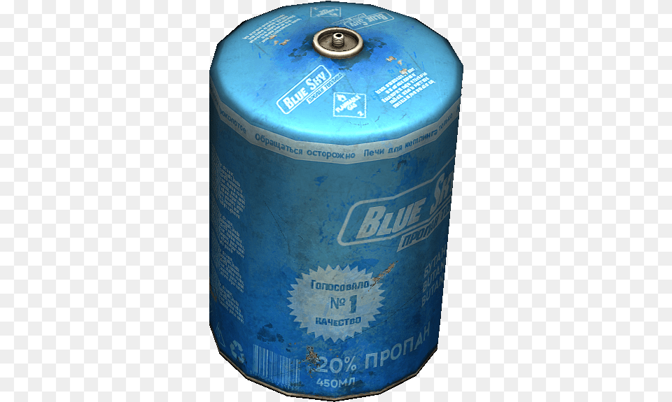 Large Gas Canister Gas, Cylinder, Can, Tin Free Png Download