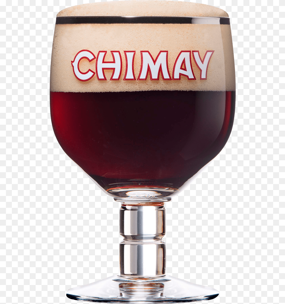 Large Glass Of Chimay Beer, Alcohol, Beverage, Goblet, Lager Png Image