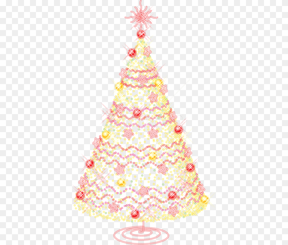 Large Gold Transparent Christmas Tree With Transparent Christmas Tree Gifs, Christmas Decorations, Festival, Christmas Tree, Cake Png
