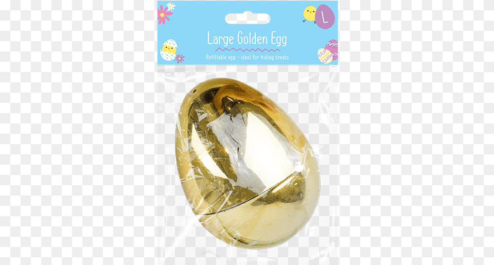 Large Golden Refillable Easter Egg Easter Foam Carrot, Accessories, Jewelry, Gemstone Free Png Download