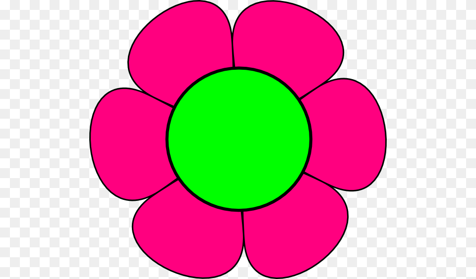 Large Green And Pink Flower Clip Art, Anemone, Petal, Plant, Dahlia Png
