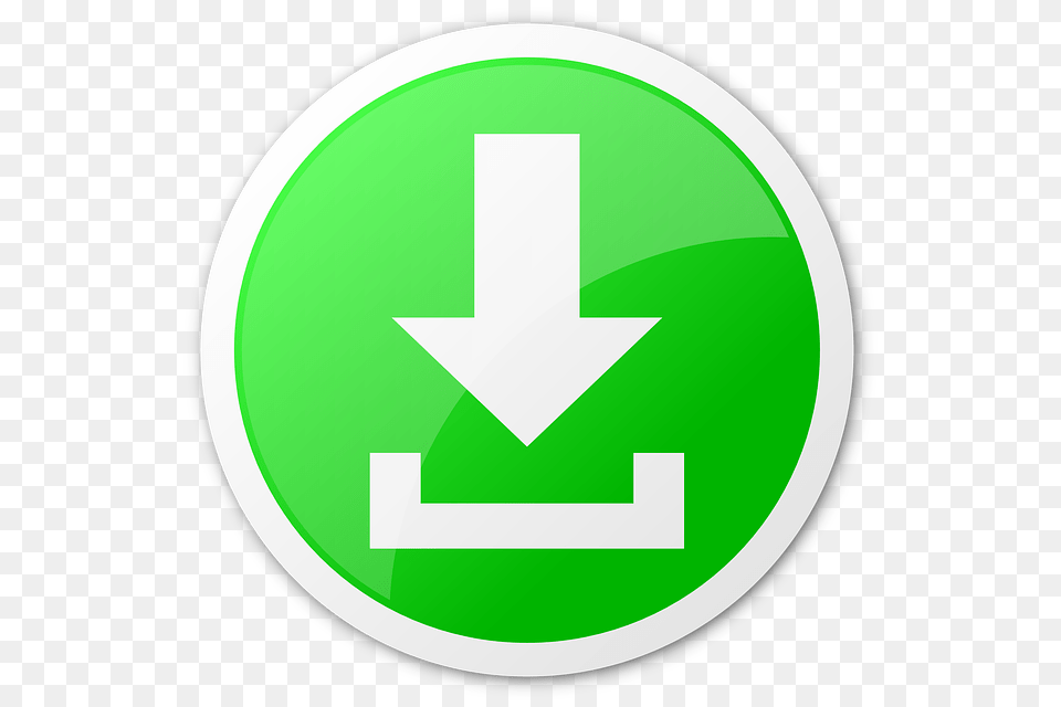 Large Green Arrow Button, First Aid, Sign, Symbol Free Png Download