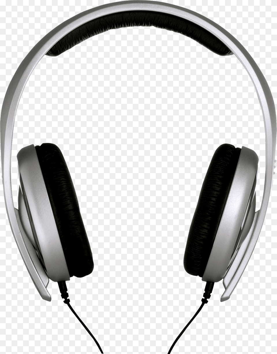 Large Grey Headphones, Electronics Png