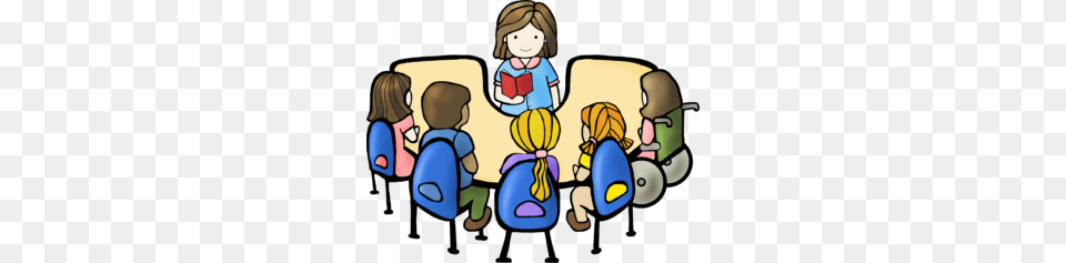 Large Group Instruction Clip Art, Book, Comics, Publication, People Png