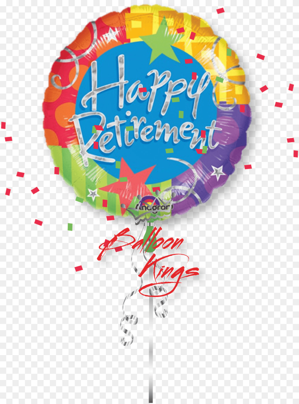 Large Happy Retirement Blitz Happy Retirement Images Cartoon, Balloon, Food, Sweets, Candy Free Png