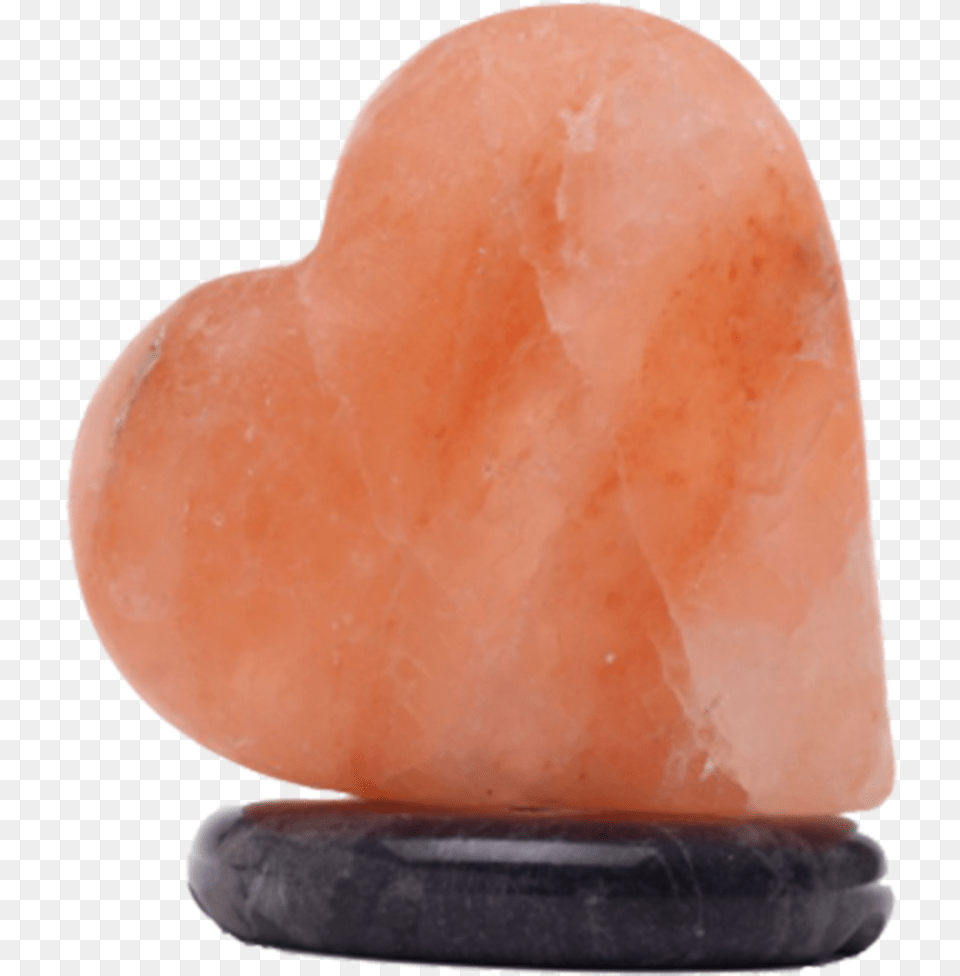 Large Heart Shape Hand Crafted Himalayan Salt Crystal Crystal, Mineral, Accessories, Gemstone, Jewelry Png Image