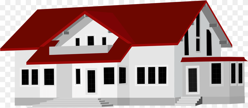 Large House Clip Art House Clipart, Architecture, Building, Cottage, Housing Free Png Download