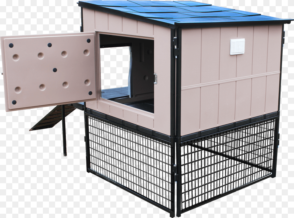 Large Insulated Modular Dog Houses Plastic Dog Kennel With Door Free Png Download