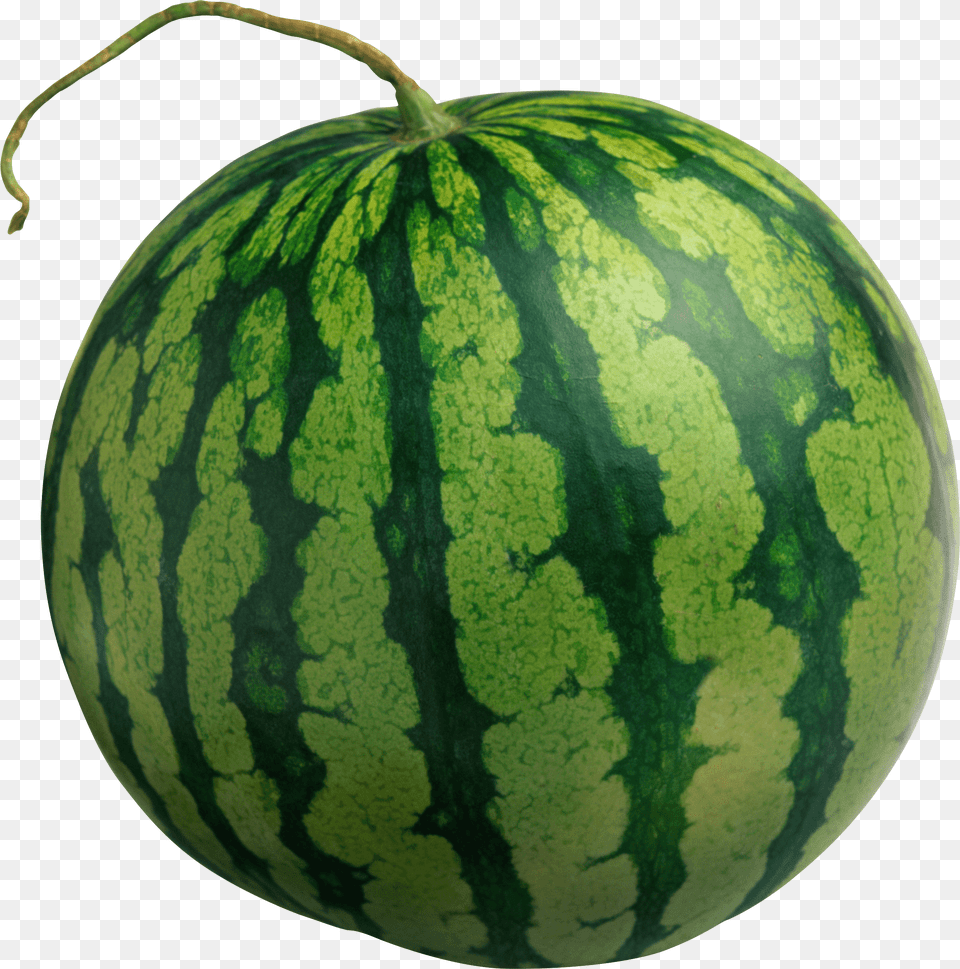 Large Isolated Watermelon, Food, Fruit, Produce, Plant Free Png Download