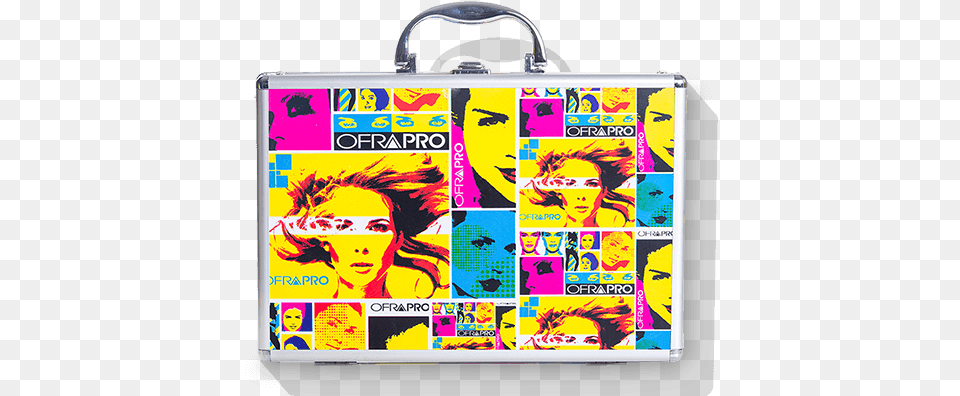 Large Lightmedium Pop Art Makeup Box, Bag, Adult, Female, Person Free Transparent Png