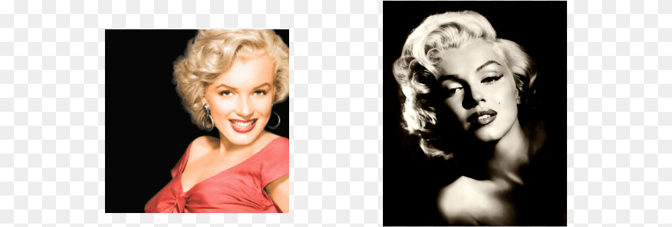 Large Marilyn Monroe Canvas Art Print Black, Adult, Portrait, Photography, Person Png Image