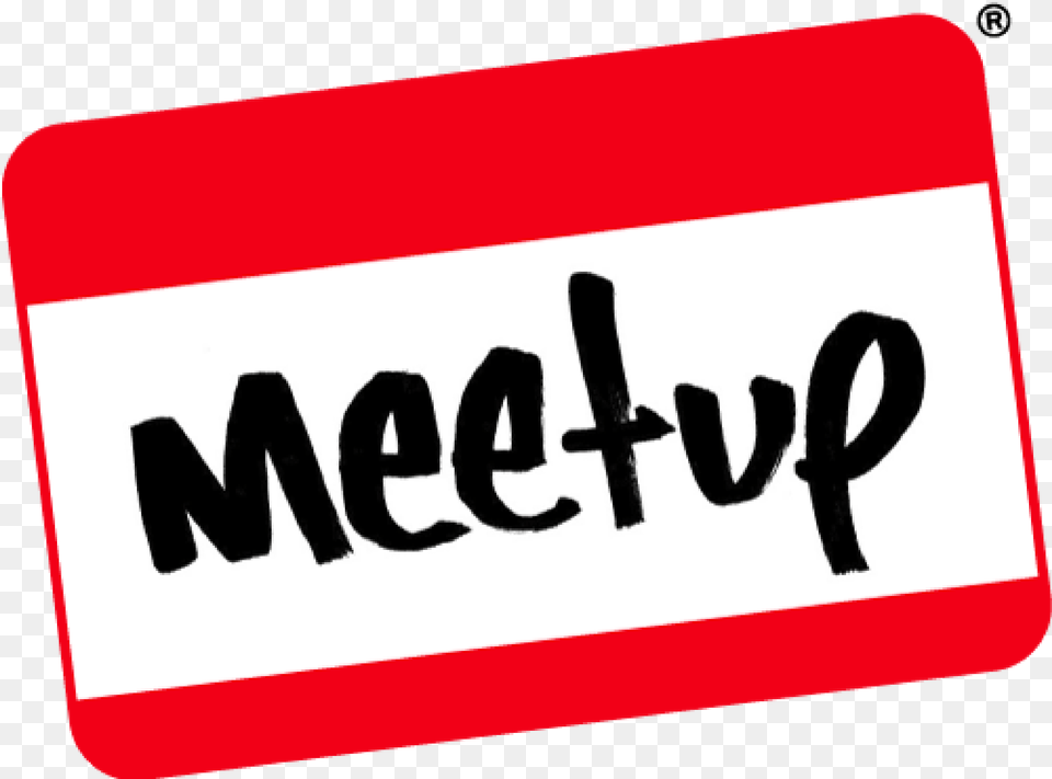 Large Meetup Logo Meet Up, Sign, Symbol, Text, Sticker Free Transparent Png