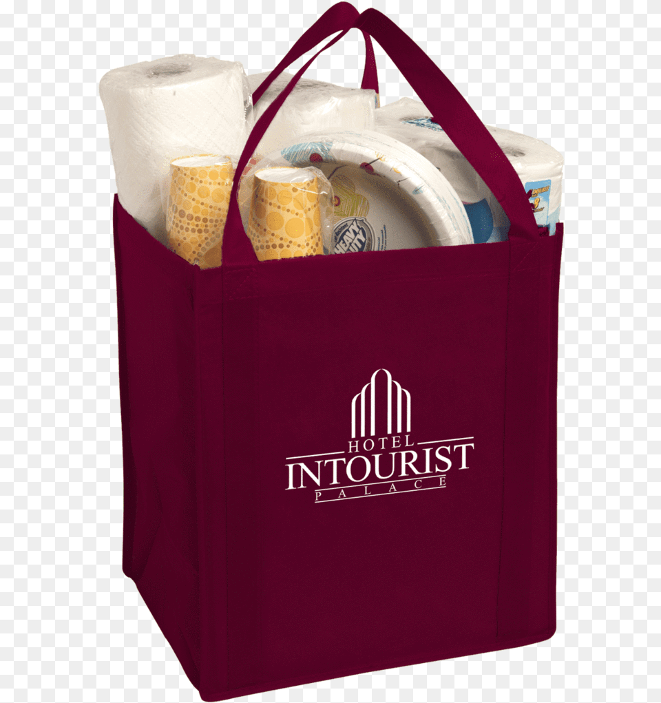 Large Non Woven Grocery Tote Tote Bag, Accessories, Handbag, Tape, Paper Png