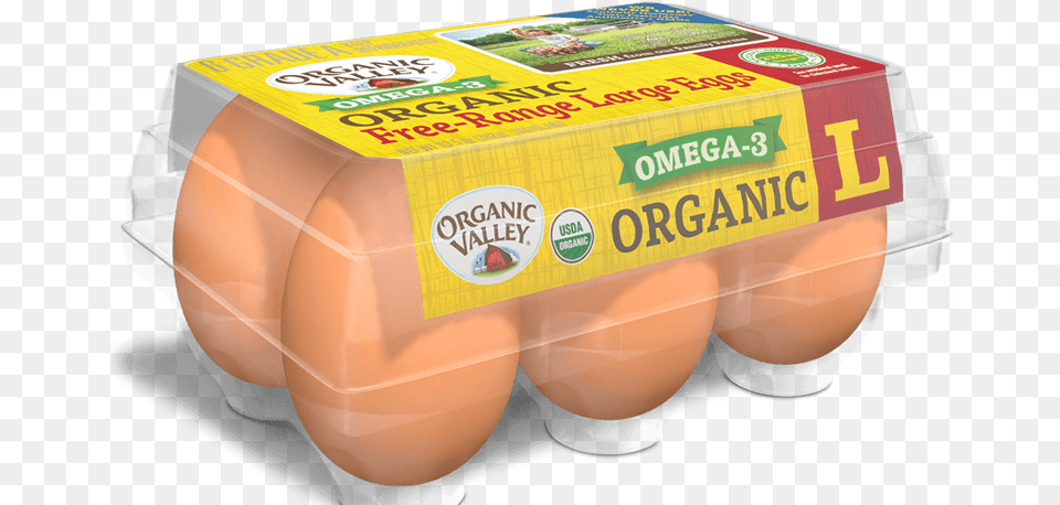 Large Omega 3 Eggs Half Dozen Organic Valley Eggs Omega, Food, Egg Free Transparent Png