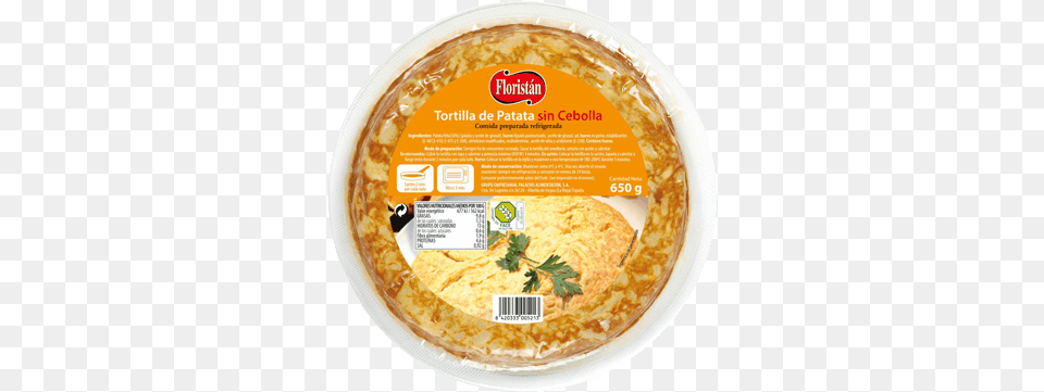 Large Onion Potato Omelette Tortilla De Patata Floristan, Bread, Food, Meal, Pancake Free Png