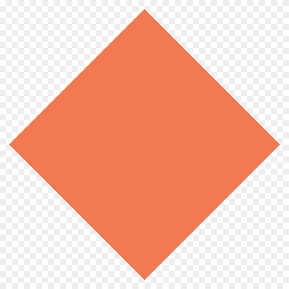 Large Orange Diamond Emoji Clipart, Blackboard Png Image