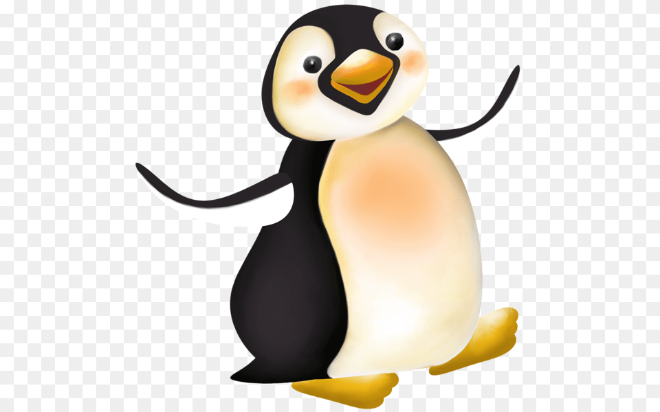Large Penguin Cartoon, Animal, Bird Png Image
